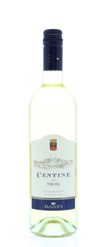 Banfi Centine Bianco 2011 Front Bottle Shot