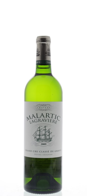 Chateau Malartic-Lagraviere Blanc 2009 Front Bottle Shot