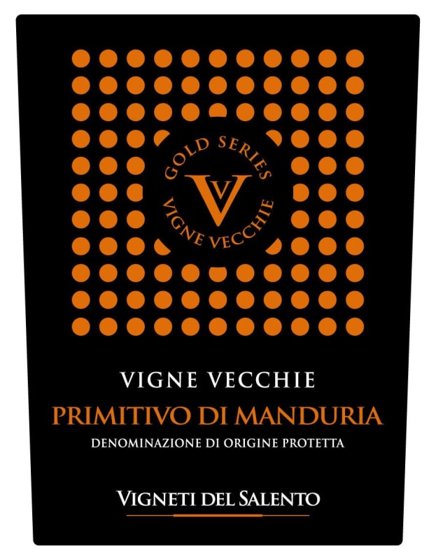 Farnese Vigneti del Salento Vigne Vecchie Primitivo di Manduria 2011 Front Label