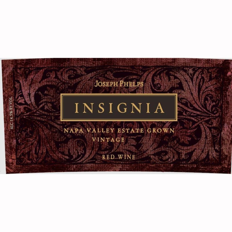 Joseph Phelps Insignia (3 Liter Bottle) 2002 Front Label