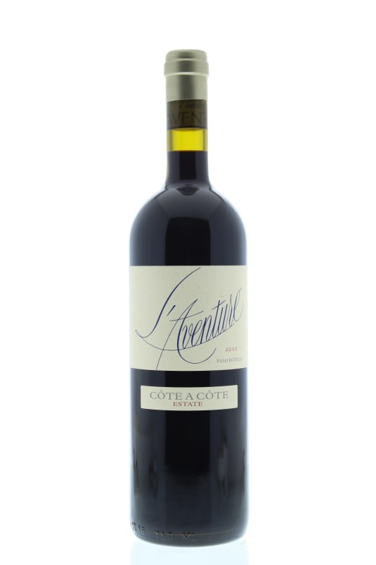 L'Aventure Cote A Cote 2010 Front Bottle Shot