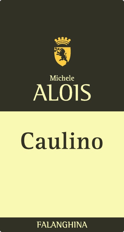 Alois Caulino Falanghina 2014 Front Label