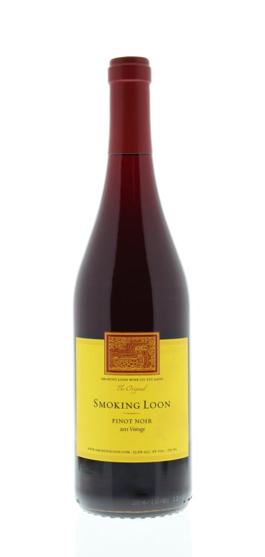 Smoking Loon Pinot Noir 2011 Front Bottle Shot
