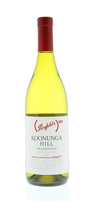 Penfolds Koonunga Hill Chardonnay 2011 Front Bottle Shot
