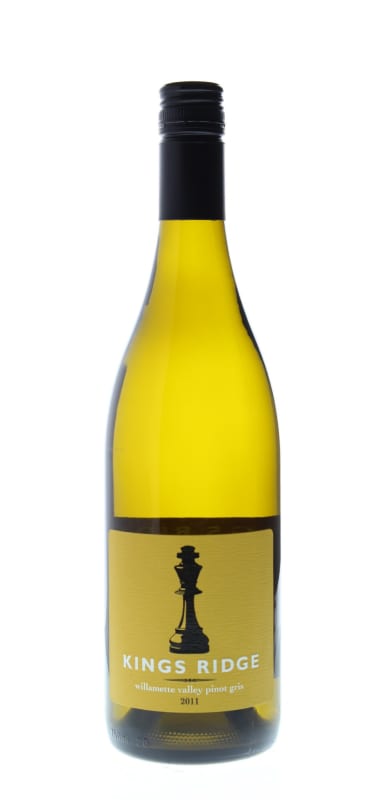 Kings Ridge Pinot Gris 2011 Front Bottle Shot