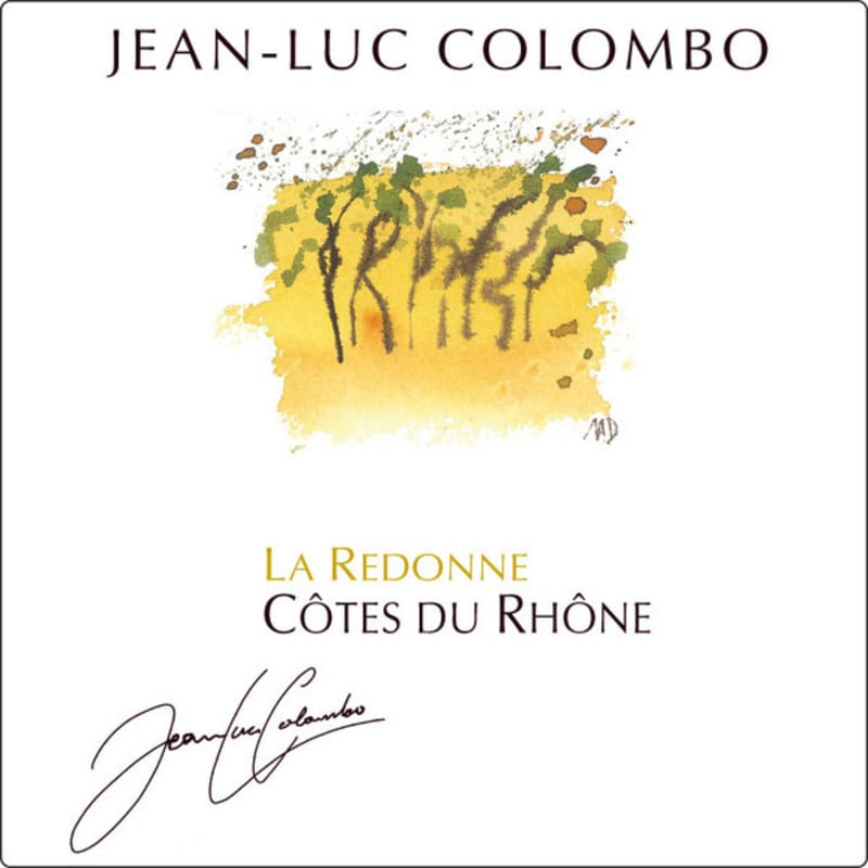 Jean-Luc Colombo Cotes du Rhone La Redonne Blanc 2011 Front Label