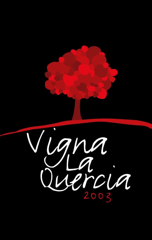 Castelvecchio Vigna La Quercia Chianti Colli Fiorentini Riserva 2003 Front Label