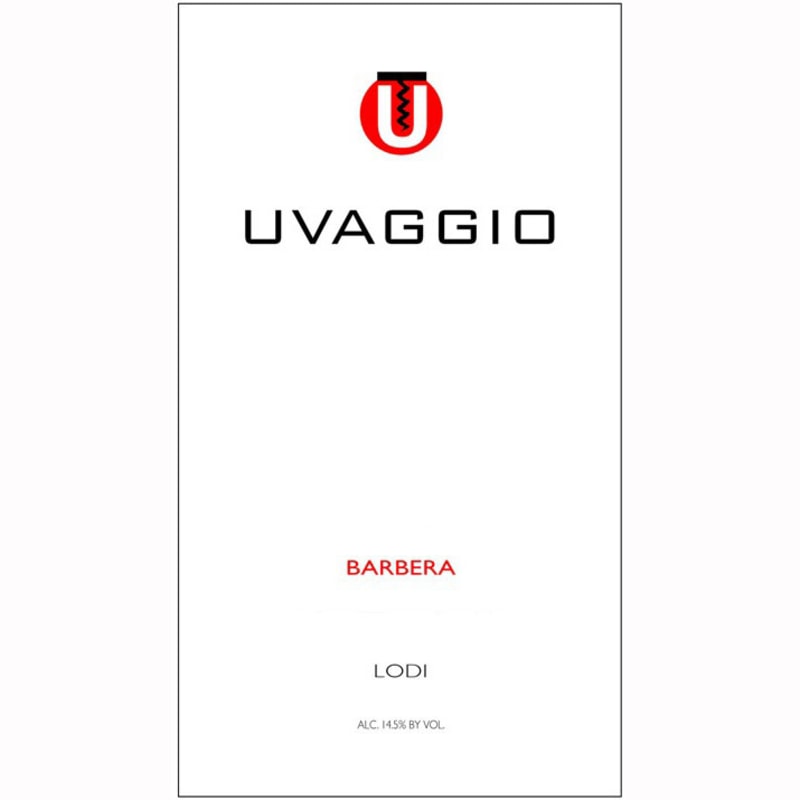 Uvaggio Barbera 2008 Front Label