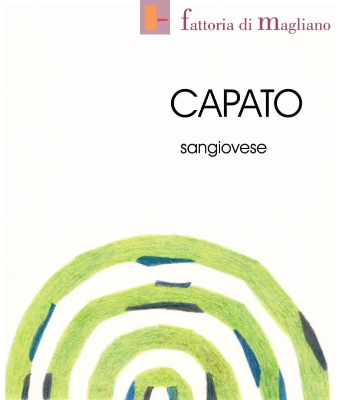 Fattoria di Magliano Capato Sangiovese 2010 Front Label