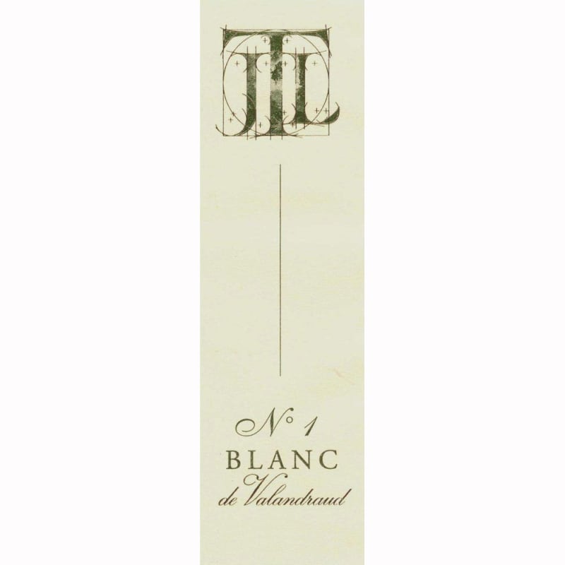 Chateau Valandraud Blanc de Valandraud No. 1 2004 Front Label