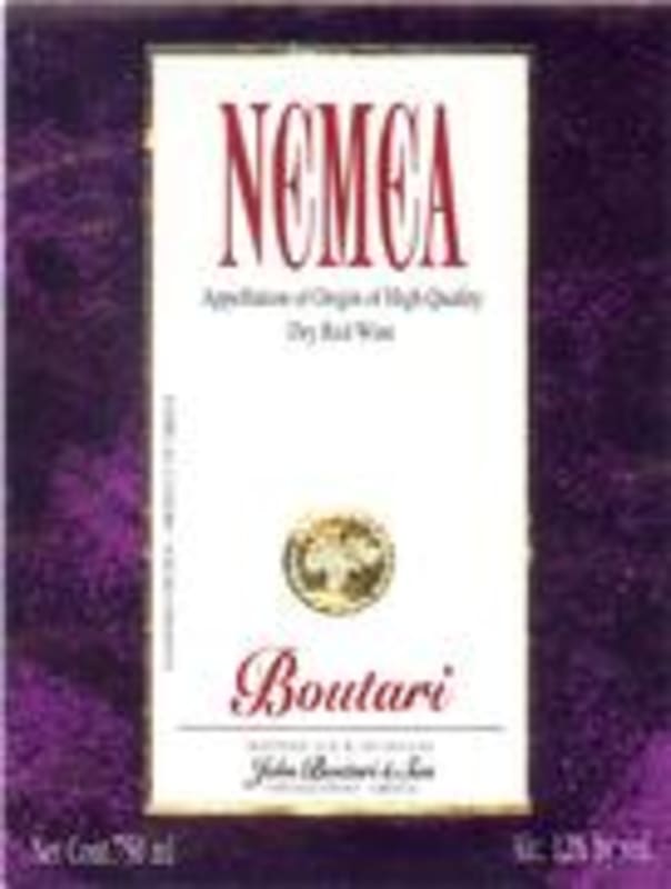 Boutari Nemea Front Label