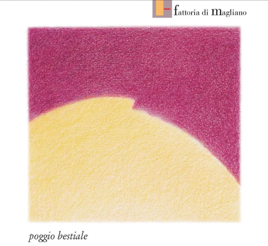 Fattoria di Magliano Poggio Bestiale Rosso 2009 Front Label