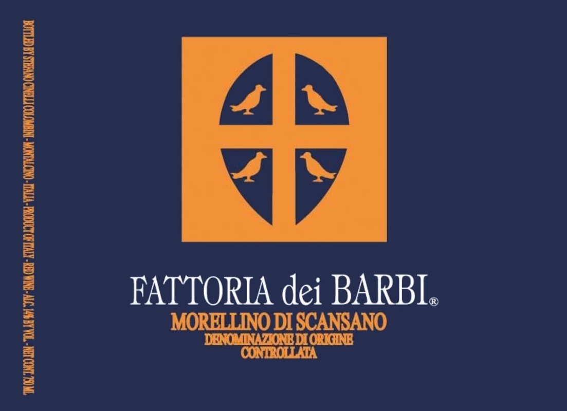Fattoria dei Barbi Morellino di Scansan 2008 Front Label