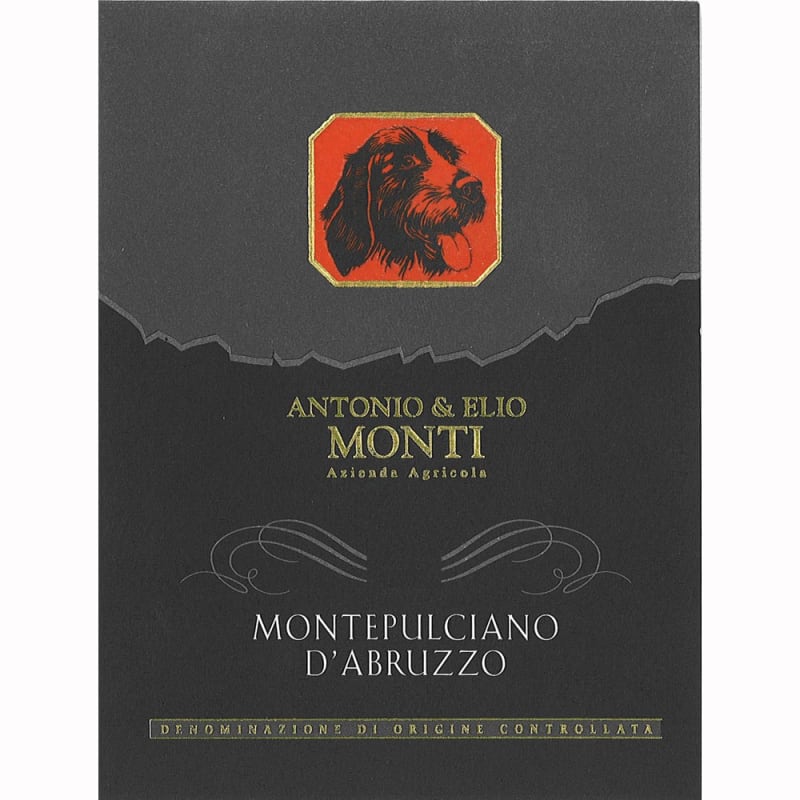 Monti Montepulciano d'Abruzzo 2008 Front Label