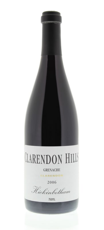 Clarendon Hills Hickinbotham Grenache 2006 Front Bottle Shot