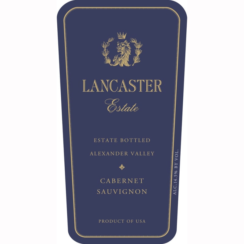 Lancaster Estate Cabernet Sauvignon 2008 Front Label
