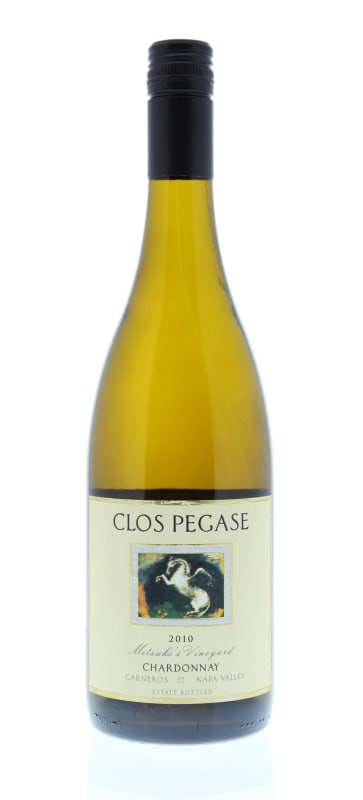 Clos Pegase Mitsuko's Vineyard Chardonnay 2010 Front Bottle Shot