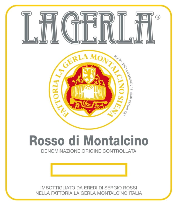 La Gerla Rosso di Montalcino 2011 Front Label