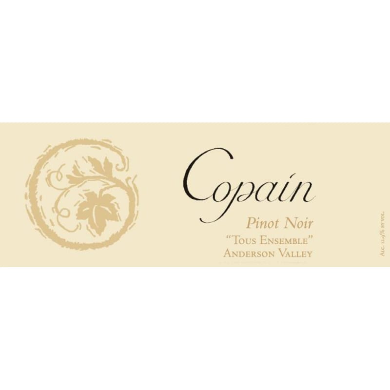 Copain Tous Ensemble Pinot Noir 2010 Front Label