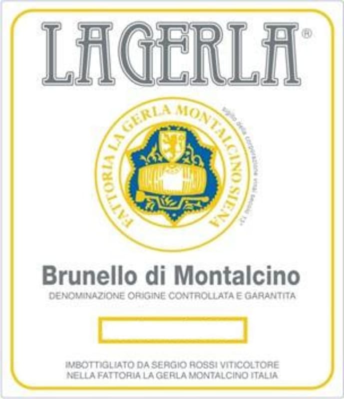 La Gerla Brunello di Montalcino 2009 Front Label
