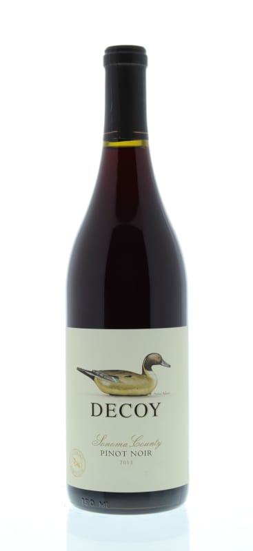 Decoy Sonoma County Pinot Noir 2011 Front Bottle Shot