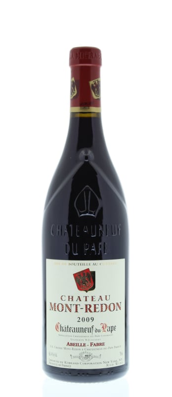 Chateau Mont-Redon Chateauneuf-du-Pape 2009 Front Bottle Shot