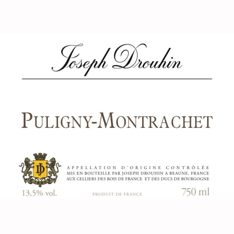 Joseph Drouhin Puligny-Montrachet 2010 Front Label