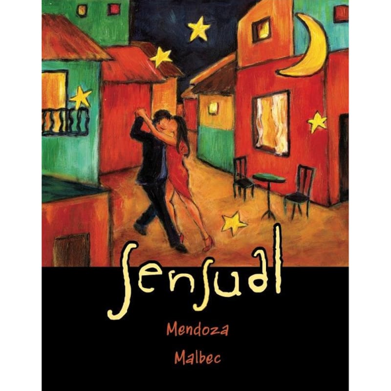 Sensual Malbec 2011 Front Label