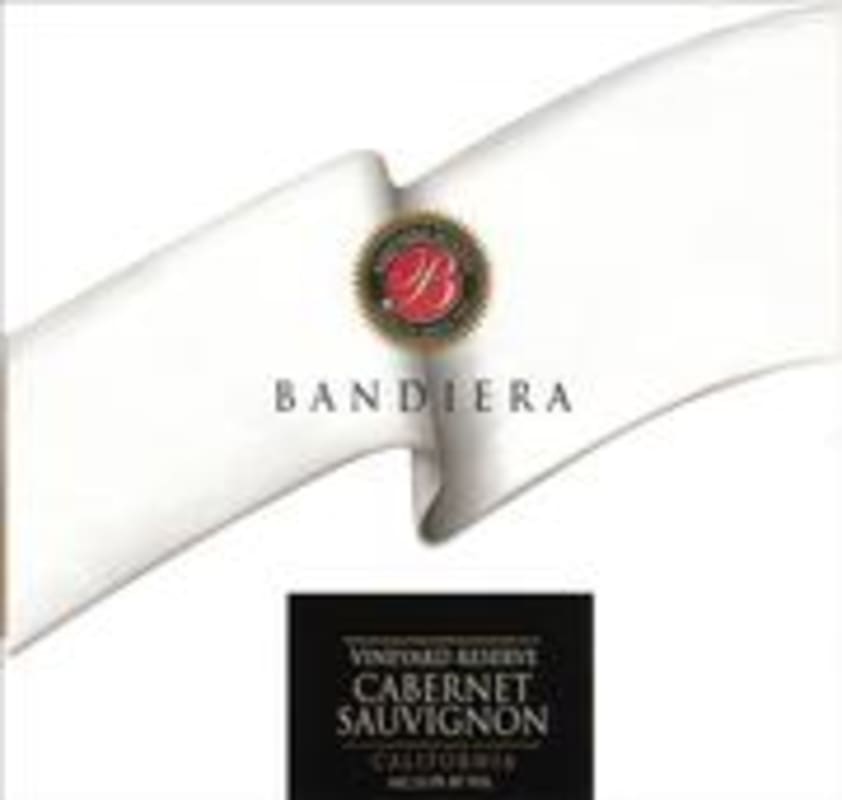 Bandiera Cabernet Sauvignon 1998 Front Label
