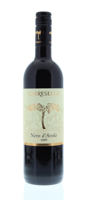 Torresella Nero d'Avola 2009 Front Bottle Shot