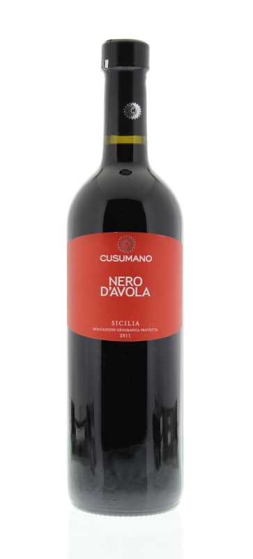 Cusumano Nero d'Avola 2011 Front Bottle Shot