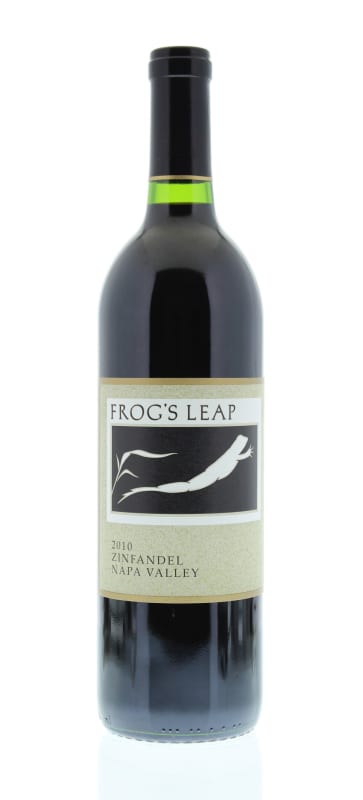 Frog's Leap Zinfandel 2010 Front Bottle Shot