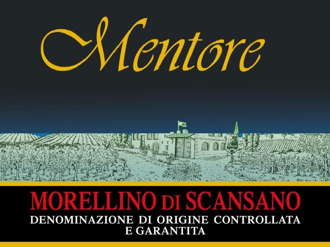 Mantellassi Mentore Morellino di Scansano 2010 Front Label