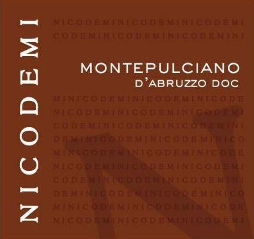 Nicodemi Montepulciano d'Abruzzo 2011 Front Label