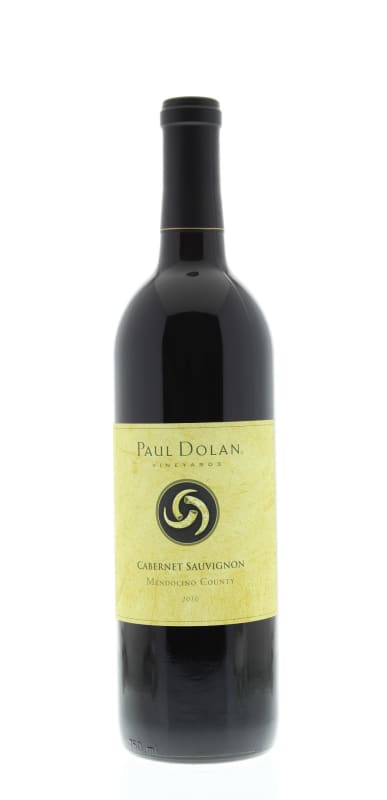 Paul Dolan Vineyards Cabernet Sauvignon 2010 Front Bottle Shot