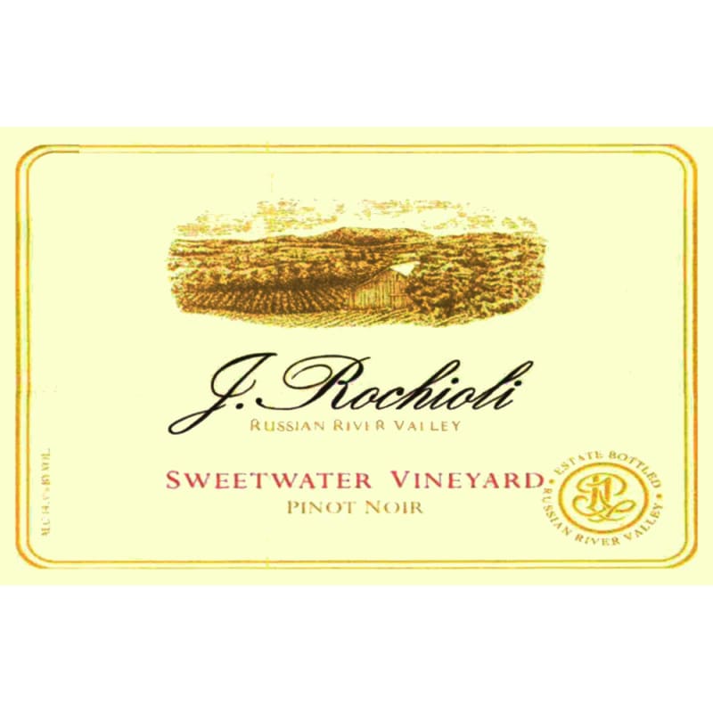 Rochioli Sweetwater Pinot Noir 2010 Front Label