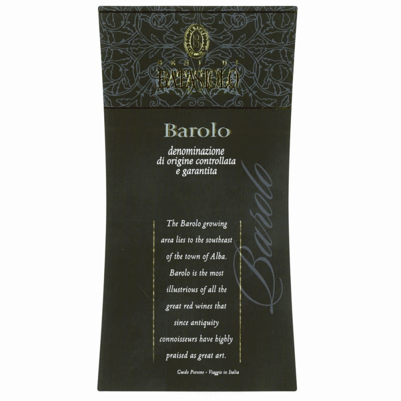 Beni di Batasiolo Barolo 2008 Front Label