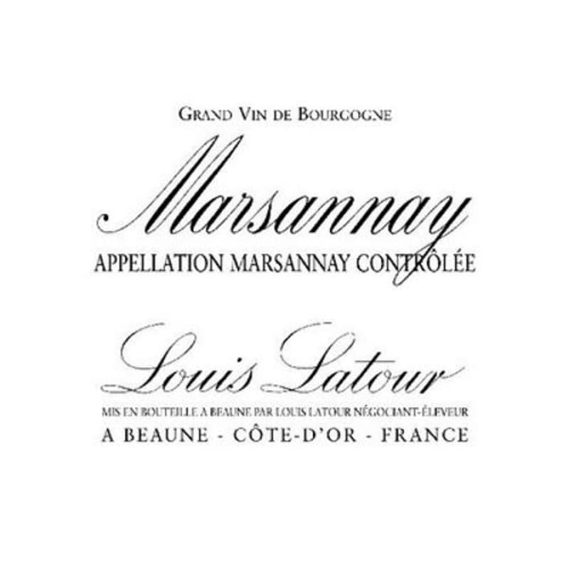 Louis Latour Marsannay Rouge 2010 Front Label