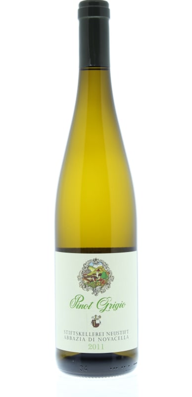 Abbazia di Novacella Pinot Grigio 2011 Front Bottle Shot
