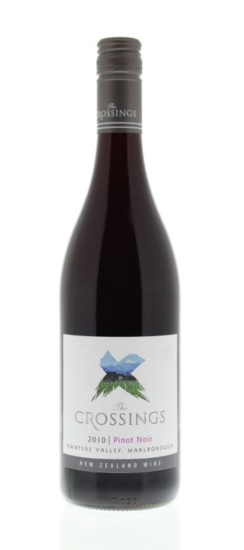 The Crossings Pinot Noir 2010 Front Bottle Shot