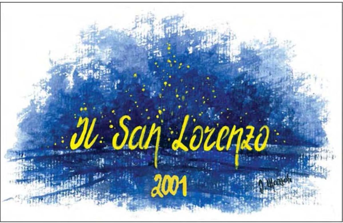 San Lorenzo Marche Il San Lorenzo Bianco 2001 Front Label