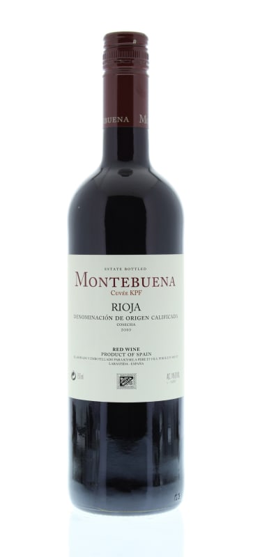 Montebuena Rioja 2010 Front Bottle Shot