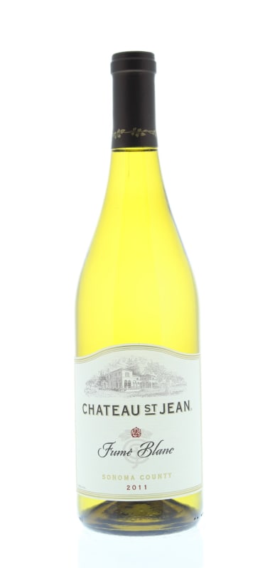 Chateau St. Jean Fume Blanc 2011 Front Bottle Shot