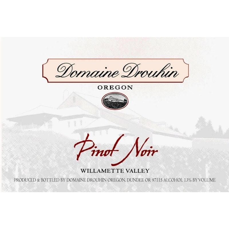 Domaine Drouhin Oregon Pinot Noir (375ML half-bottle) 2010 Front Label