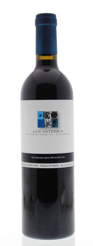 Les Asteries 2010 Front Bottle Shot