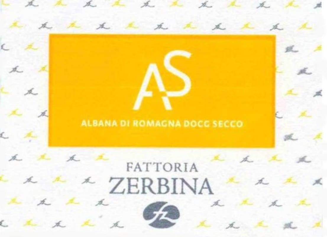 Zerbina Albana di Romagna AS Secco 2013 Front Label