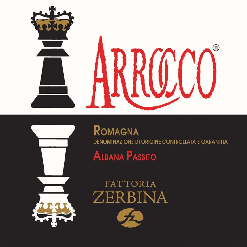 Zerbina Albana di Romagna Passito Arrocco 2011 Front Label