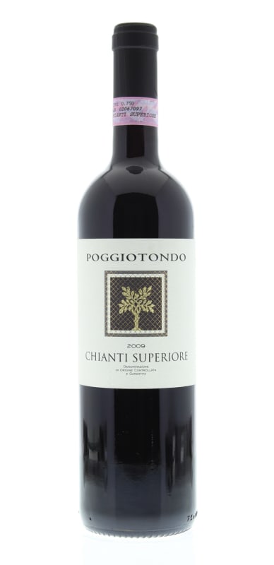 Poggiotondo Chianti Superiore 2009 Front Bottle Shot