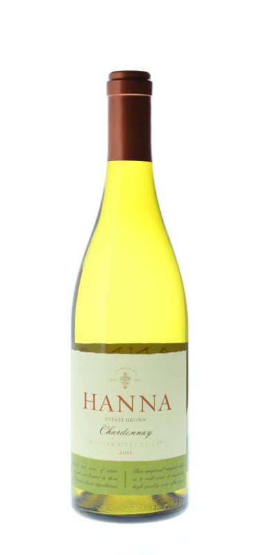 Hanna Chardonnay 2011 Front Bottle Shot