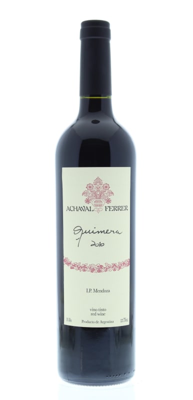 Achaval Ferrer Quimera 2010 Front Bottle Shot